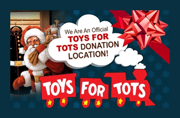 Toys for Tots 2025 toy drop-off at Farmers Insurance Company of Flemington in Flemington, NJ