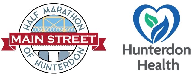 Main Street Race and Hunterdon Health Logos