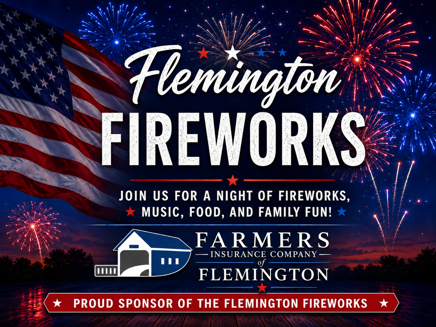 Flemington Annual Fireworks Sponsor